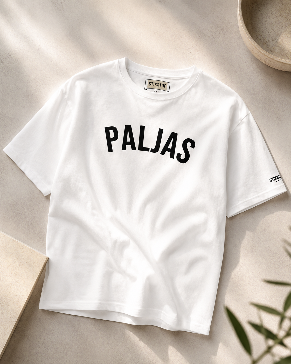 T-shirt "Paljas" - geborduurd, meerdere kleuren