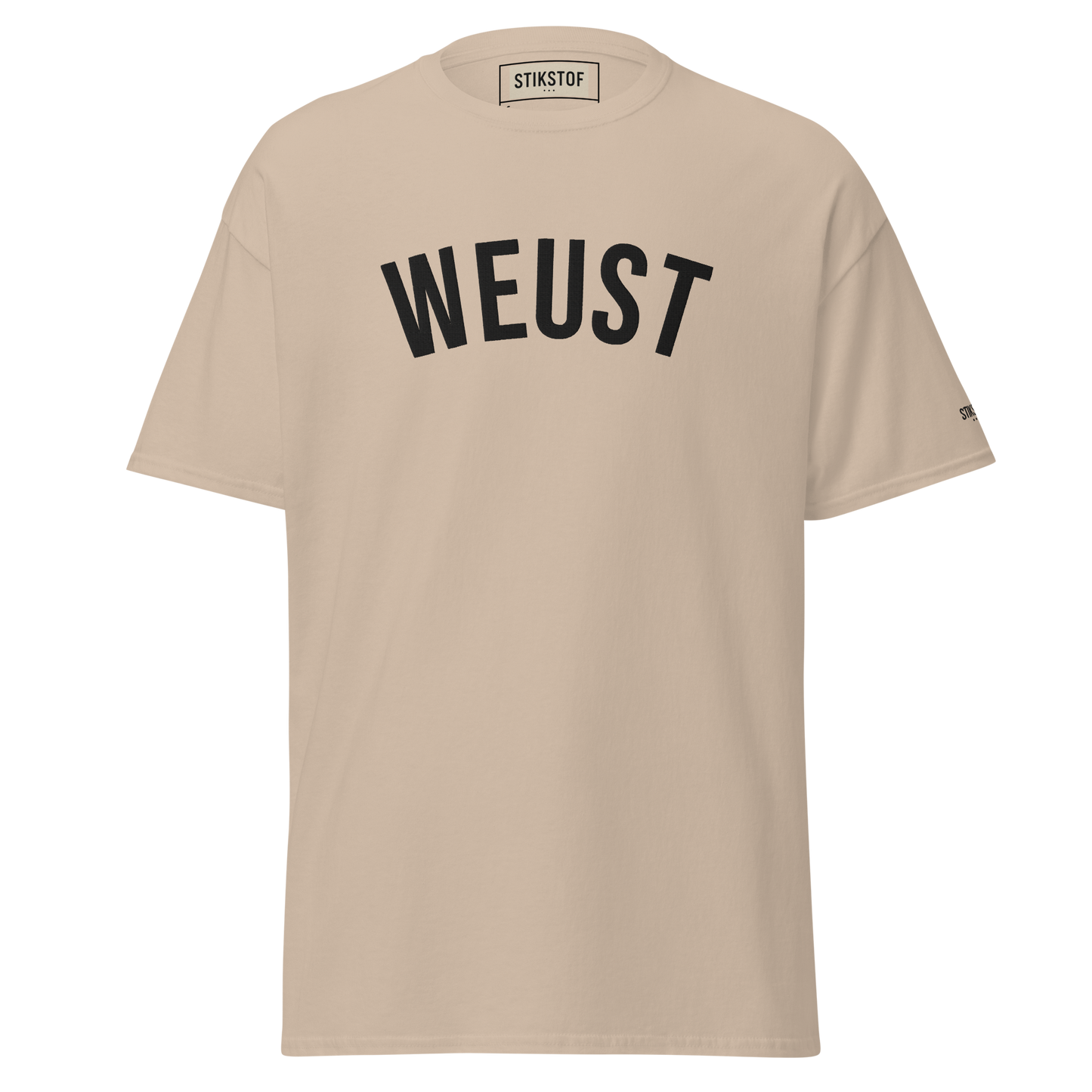 T-shirt "Weust V2" - geborduurd, meerdere kleuren